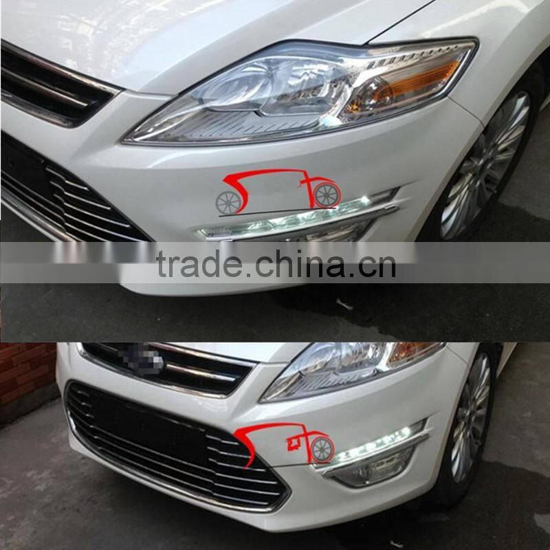 LED CAR Light DRL Daytime running lights for Ford Mondeo 2011-2012 White led drl fog lamp