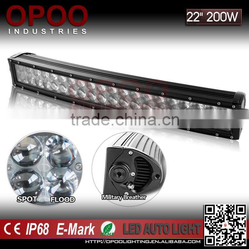 Hyper spot osram 5w chips 20inch 200w led light bar