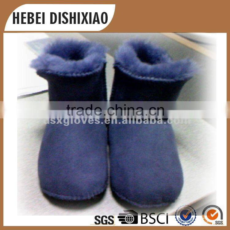 Suede Baby Shoes Fur Lined Baby Shoes Baby Cute Shoe