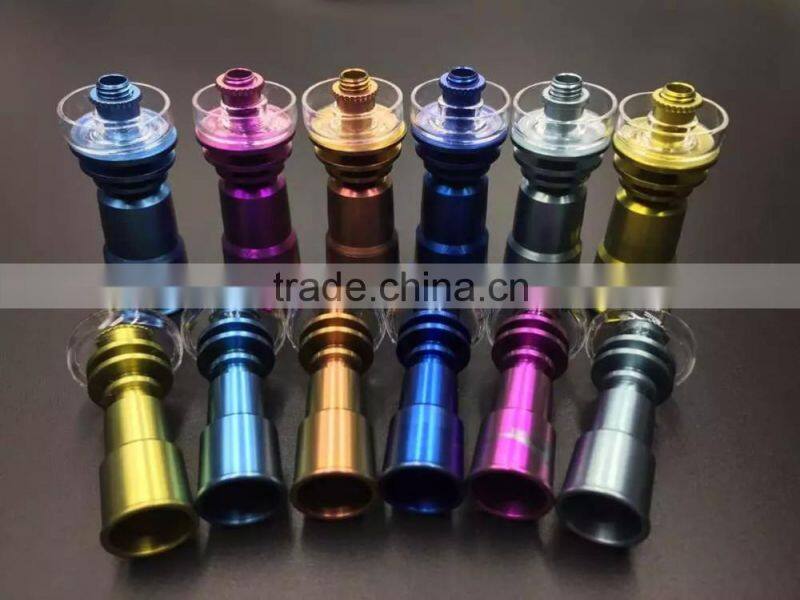 lighters smoking accessories Grade 2 Titanium Nail, 22mm domeless titanium nail