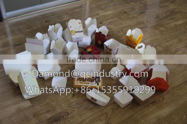 Disposable Paper Take Out Containers Making Machines