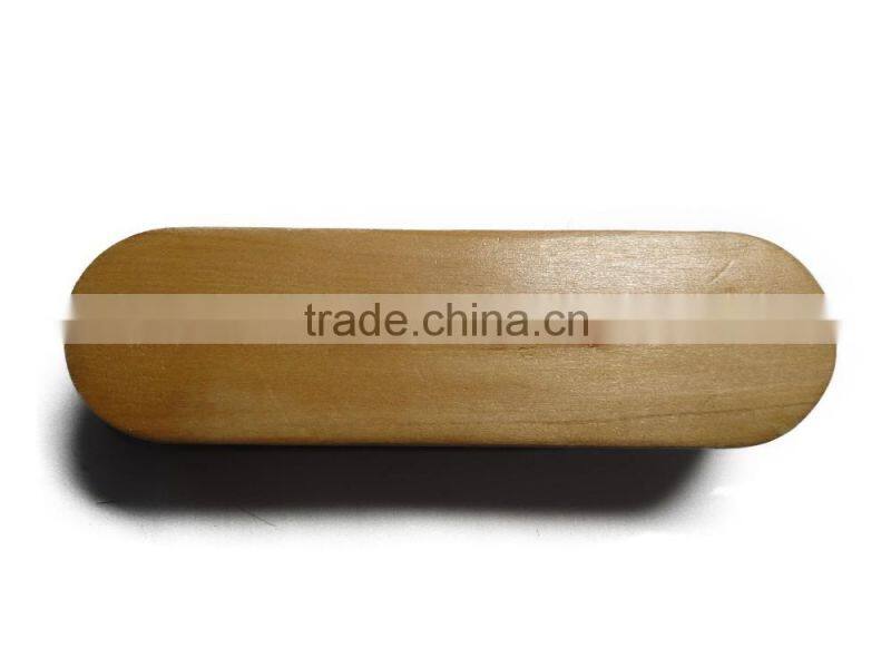 Promotional wooden horse hair brush