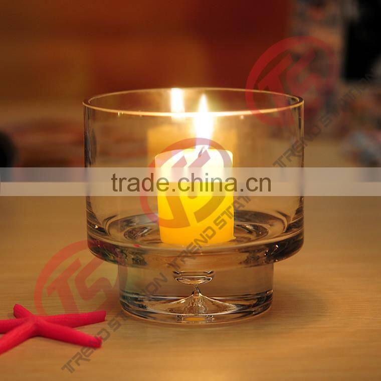 2014 Hot Selling Original And Unique Glass Candle Holder