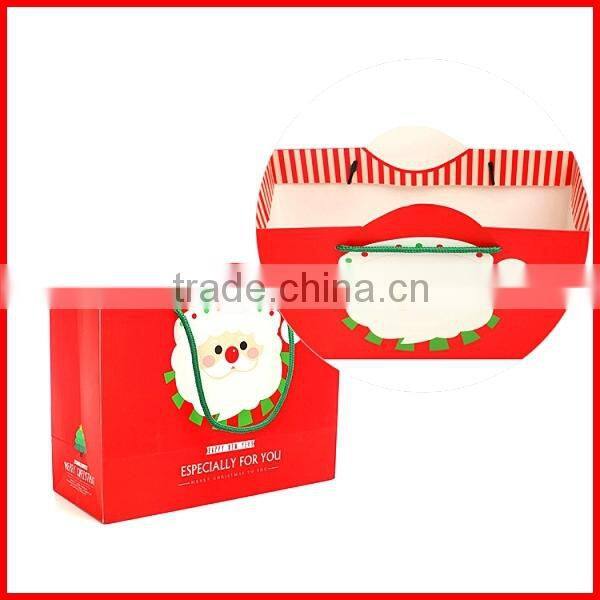2014 Printing Custom Paper Bag for Christmas Gift Packing Wholesale