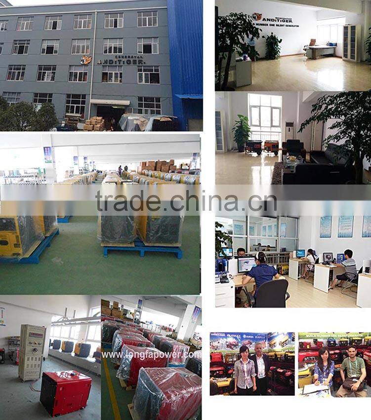 China Supplier (Lonfa) 5KVA/6KVA/7KVA/8KVA Air Cooled Sound Proof Generator Diesel For Sale