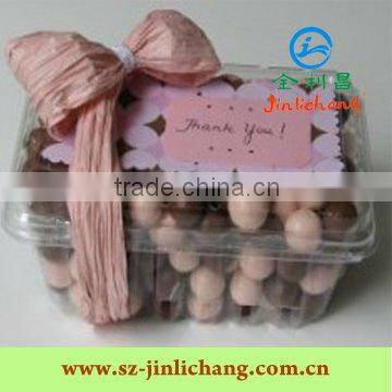 custom plastic food packaging dessert