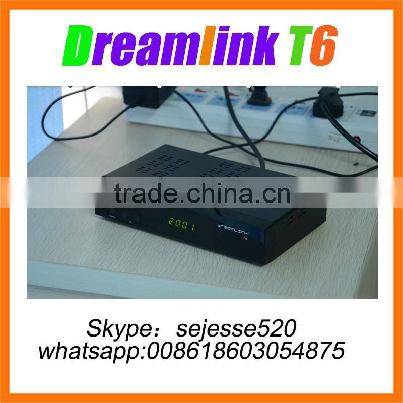New arrival Dreamlink T6 Turbo 8psk+IPTV for north america in stock
