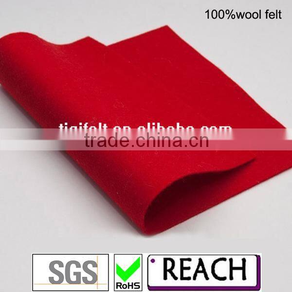 Various colours wool felt for home textile or craft/bright colorful wool felt/thickness 6(ROSH and REACH certification)