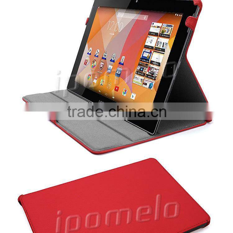 For Medion Lifetab S10334, heat formed leather tablet case for Medion Lifetab MD98811
