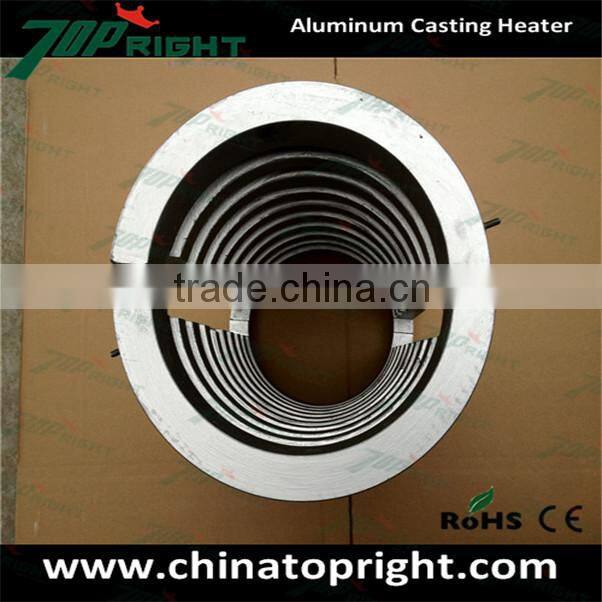 Aluminum casting heater element, Al cast in heater hotplate