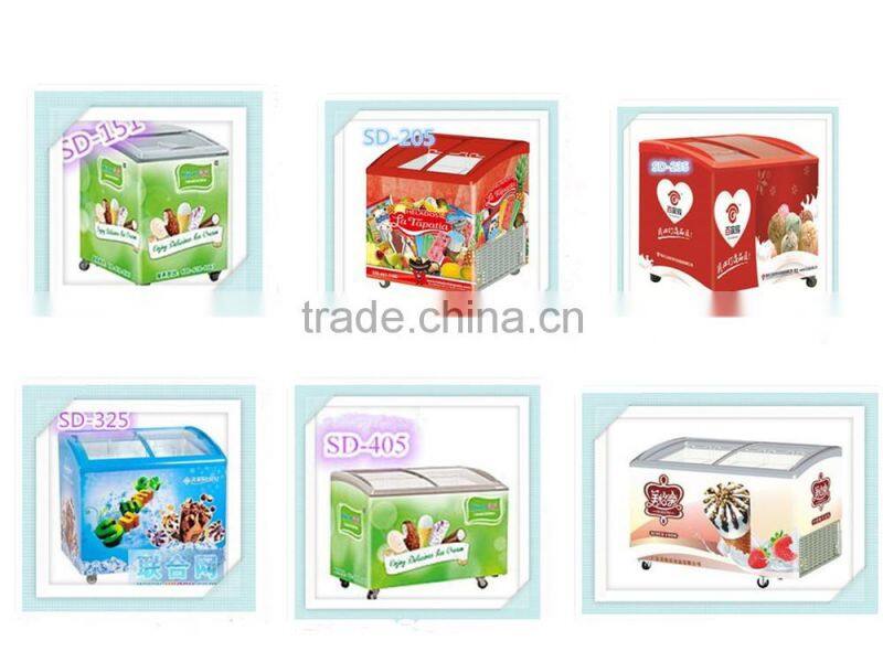 Ice cream deeper chest freezer SD 151--515L