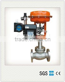 steam valve with pneumatic actuator, pneumatic steam control valve, pneumatic diaphragm control valve