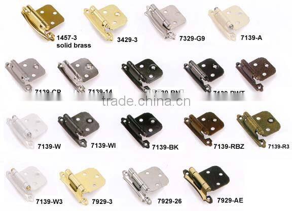 Yellow bright copper door hinges Bright light iron hinge