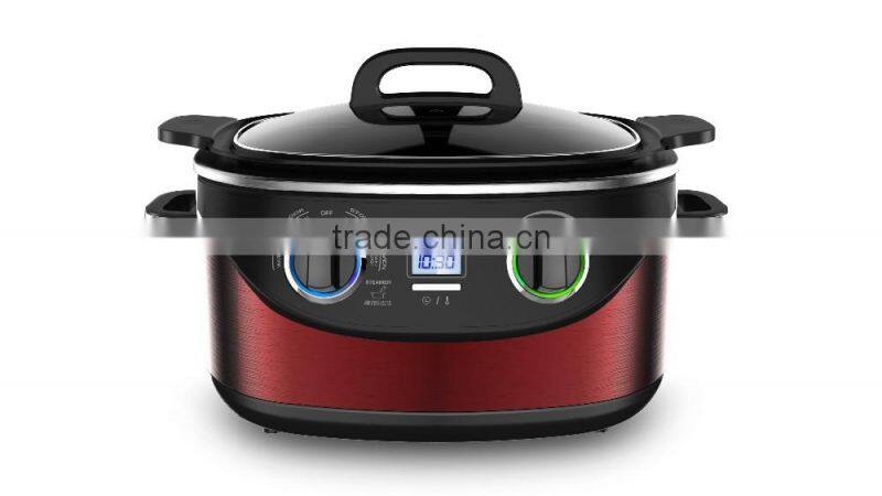6quart 5L electric multi cooker MC-600D with slow cookers function