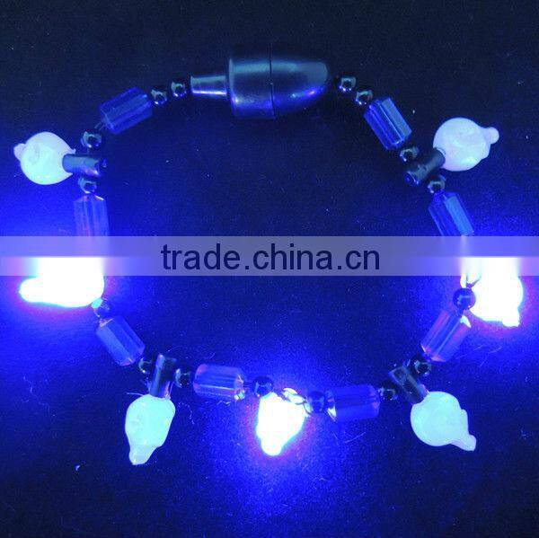 Red LED lighted Bracelet ,Valentine's day blinking bracelet