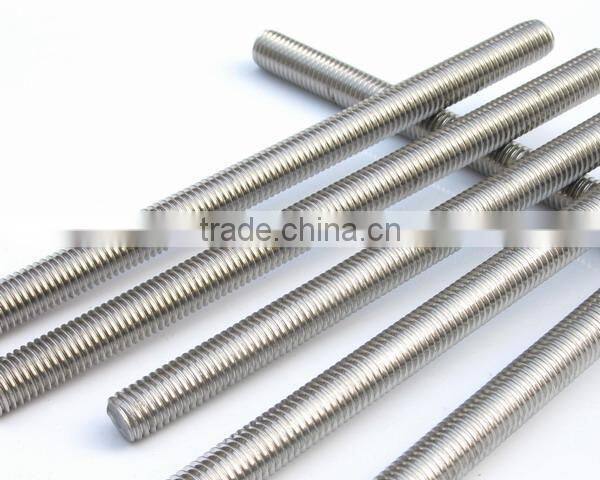 yellow zinc plated threaded rod