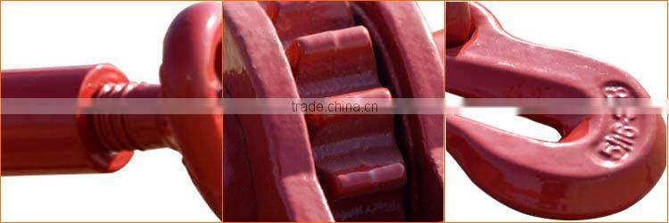 European EN12195-3 Ratchet Tpe Load Binder