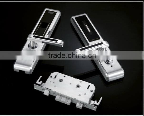 fingerprint password electronic door lock with smart card ,remote control