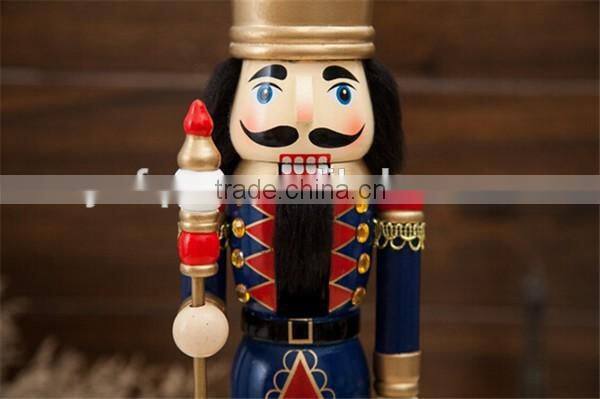 wholesale wooden soldier nutcracker type christmas gift