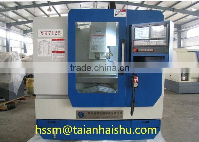 5-axis cnc machine XK7125 cnc milling machine and lathe machine brand haishu