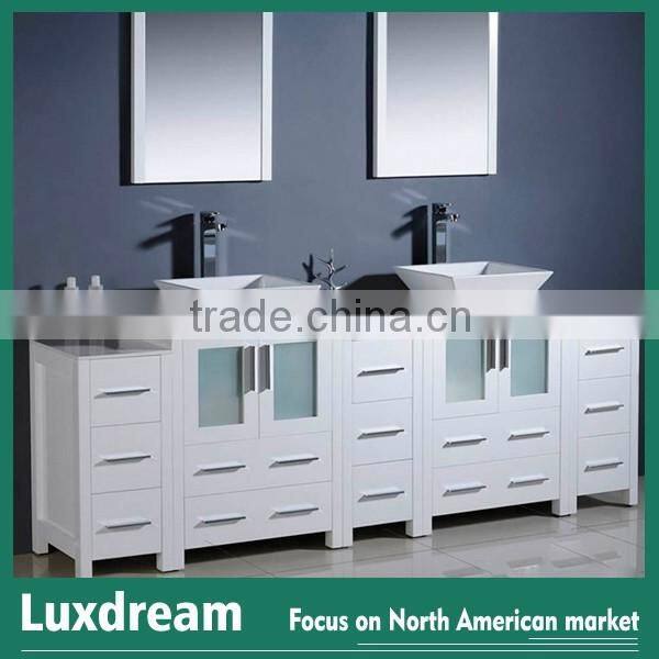 USA 60" new premium bathroom vanities with double mirrors