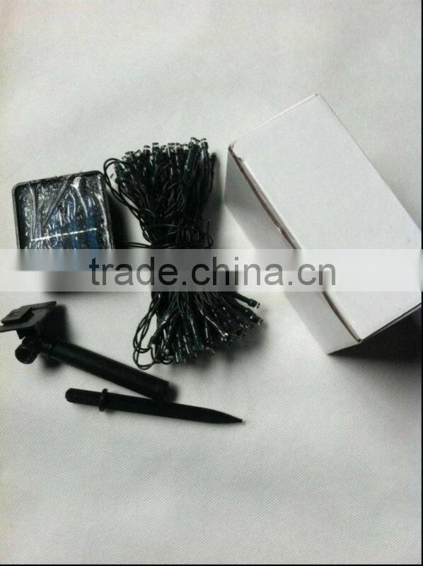 10 meter solar led string light for Christmas Decoration