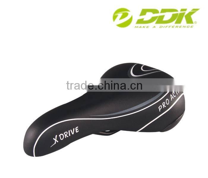 Taiwan made DDK ergo black saddle for city bikes mini velo folding bike saddle