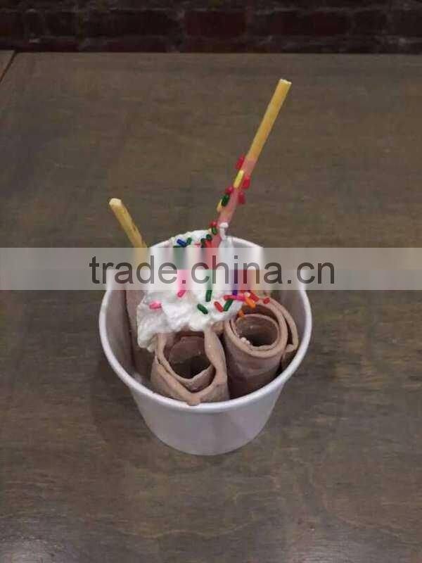 2015 new design DHL delivery factory supply fried ice cream roll machine wtih cheap price