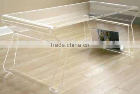 2015 handmade clear acrylic occasional tables