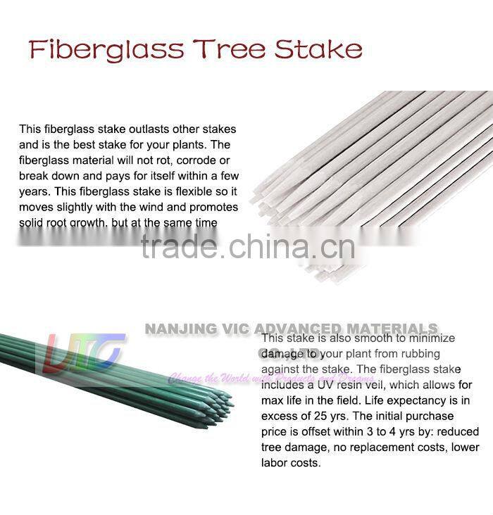 Fiberglass Tapered Vine Stakes Made in China
