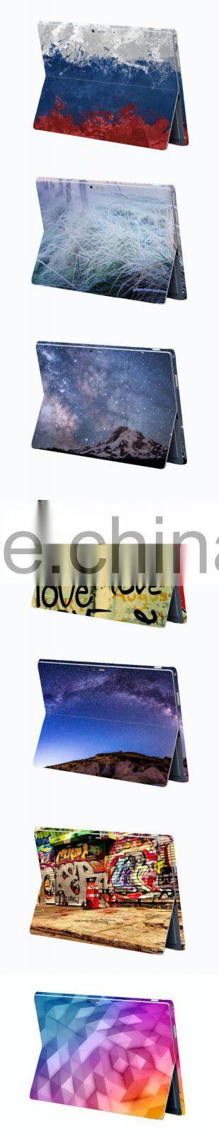 High Quality Customized Adhesive Vinly skin cover for Microsoft surface pro 3 surface 3