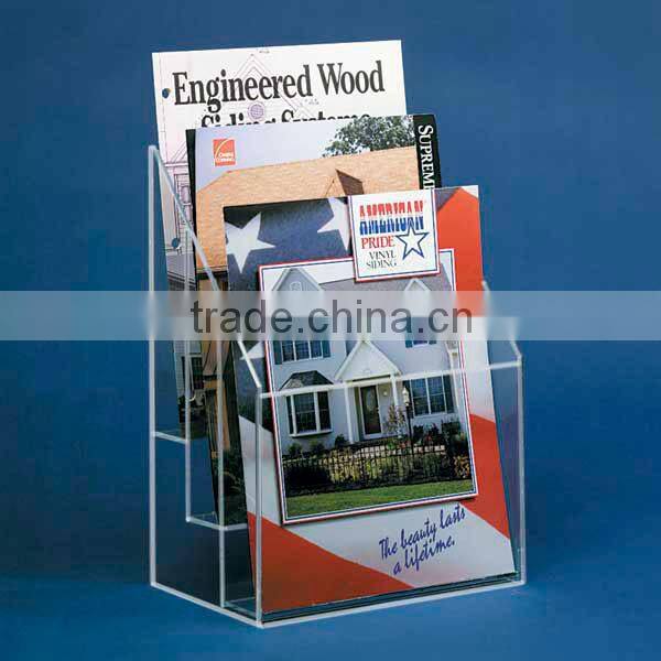 Tiered Acrylic Poster Card display Organizer