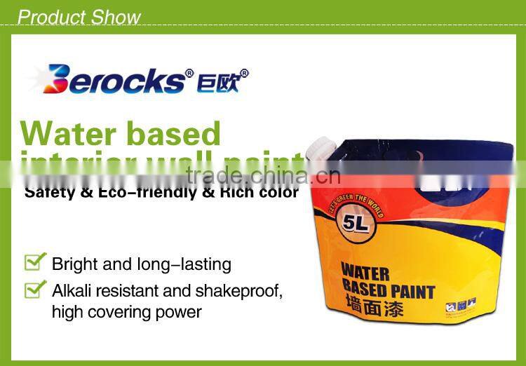 anti-yellowing/waterproof interior wall paint for warm and humid climate