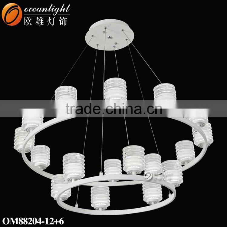 Modern LED Chips Lights Acrylic Pendant Chandelier Bottle Chandelier Lampardis OM88213-8W