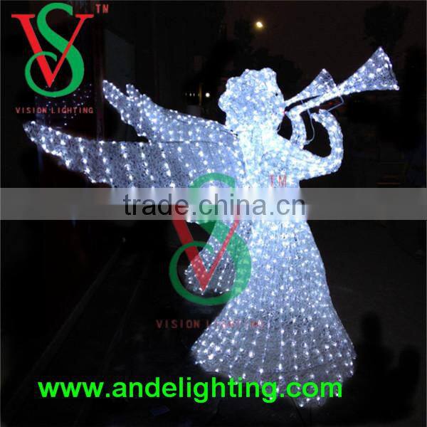 Hot sale led holy light white angel light for Christmas decoration