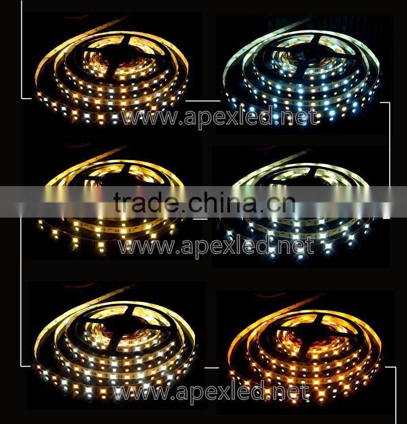 warm white + RGB dimmable led strip