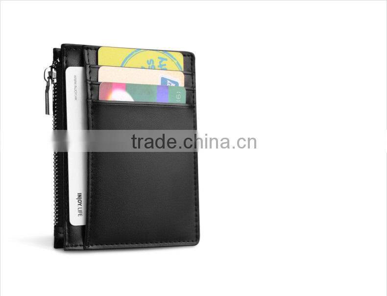 Leather Material and Unisex Gender leather money clip
