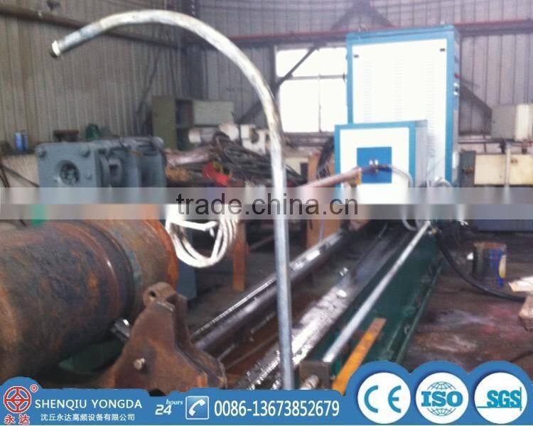 Oversea engineer service are provided induction heat treatment of pipe