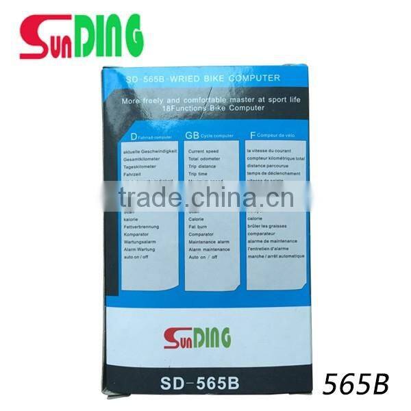 Sunding bicycle computer SD-565B cycle computer OEM wholesale