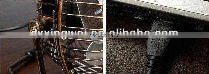 4Inch Usb Mini metal fan