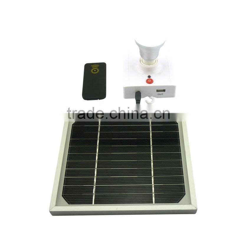 3w led solar power camping lantern light