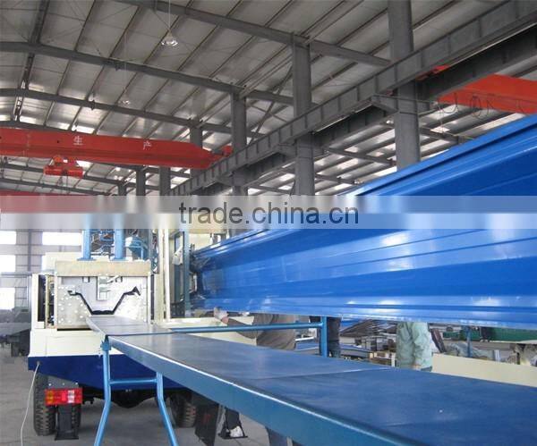 PRO-600-305 no-girder arch roof forming machine/PRO120 arch sheet building machine