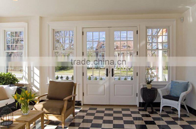 Villa entrance door double glazing glass