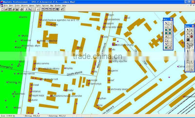 Argentina digital mapinfo map