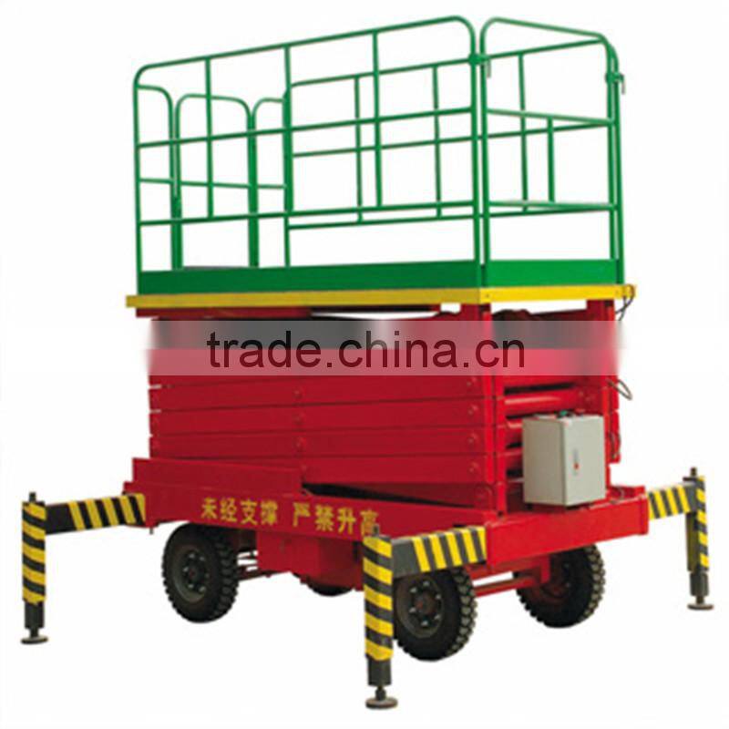 New product best quality mobile scissor lift trucks for sale