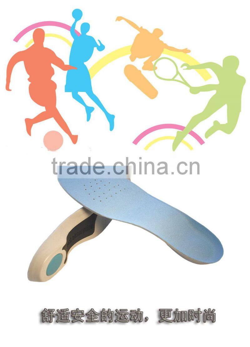 wholesale Full shoe pad arch support orthitic sport insole for gym shoes