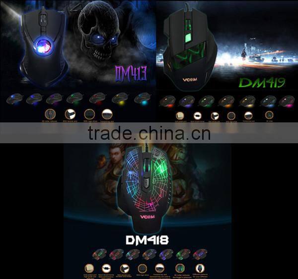 High dpi Gaming Mouse with Laser Light