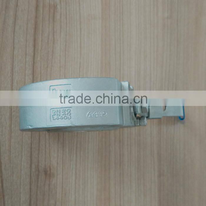 Hydraulic Wafer High Pressure 4 Inch Ball Valve