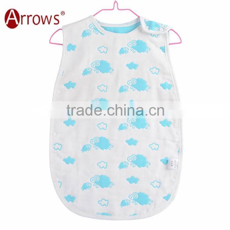 Six-layers of gauze sleeping bag anti kick quilt bag for infants and todders
