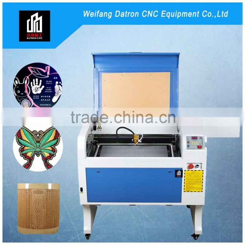 50W small automatic cnc acrylic laser engraving machine for engraving nonmetal materials